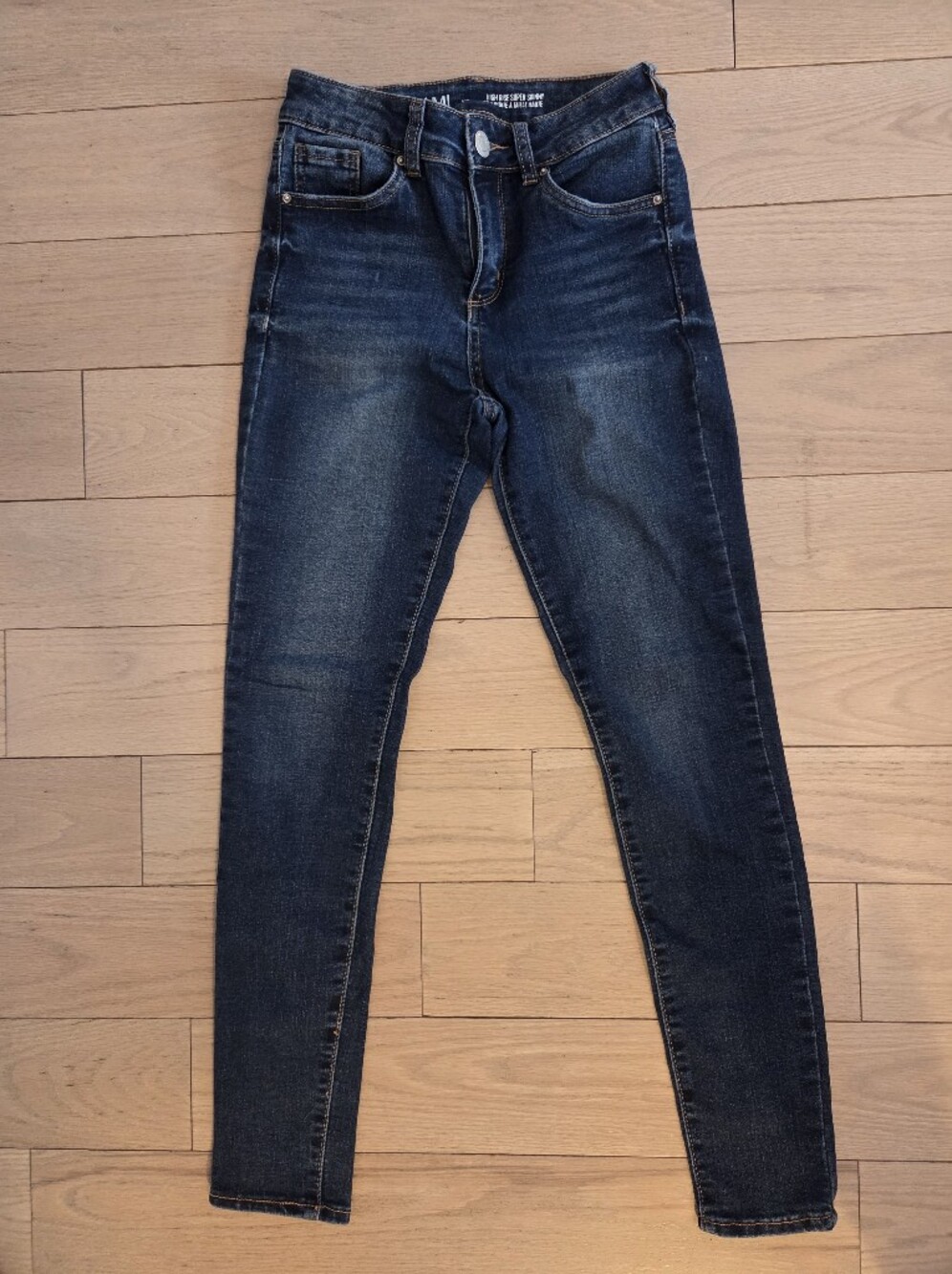 Dark Wash High Rise Super Skinny Jeans